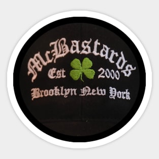 McBastards Symbol Sticker